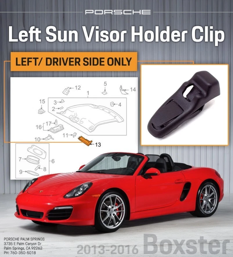 Sun Visors for Porsche Boxster for sale | eBay