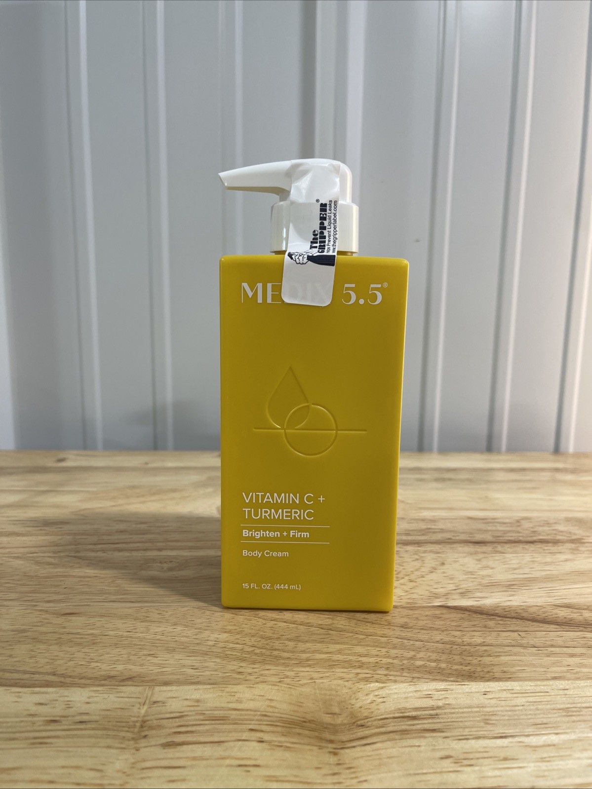 Body Cream, Vitamin C + Turmeric, 15 fl oz (444 ml)