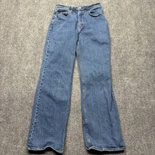 Abercrombie Fitch Jeans Womens 27/4R Blue 90's Relaxed High Rise Curve Love