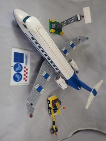 Lego Passenger Plane Airplane 3181  1/2 Instructions Minifigures City Collection