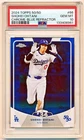 2024 Topps Shohei Ohtani 50/50 HR 34 Chrome Blue Refractor #66 (003/150) PSA 10