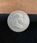 1963 D Benjamin Franklin 90% Silver Half Dollar 50C Liberty Bell