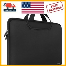 Water-Resistant 15.6 Inch Laptop Bag with Sturdy Handles for Travel Convenience