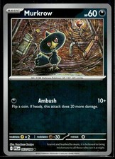 Murkrow 057/094 Common Phantasmal Flames Pokemon Reverse Holo Near Mint B10G10