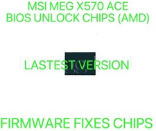 MSI MEG X570 ACE, NO PASSWORD FIRMWARE BIOS CHIP LATEST VERSION