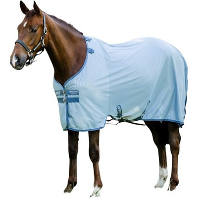 Horseware Ireland Blue/Blue & Silver 140 cm Fliegendecke Amigo Bug Rug