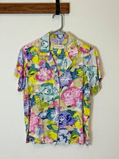 Jams World Aloha Style Camp Shirt - Women Size Small