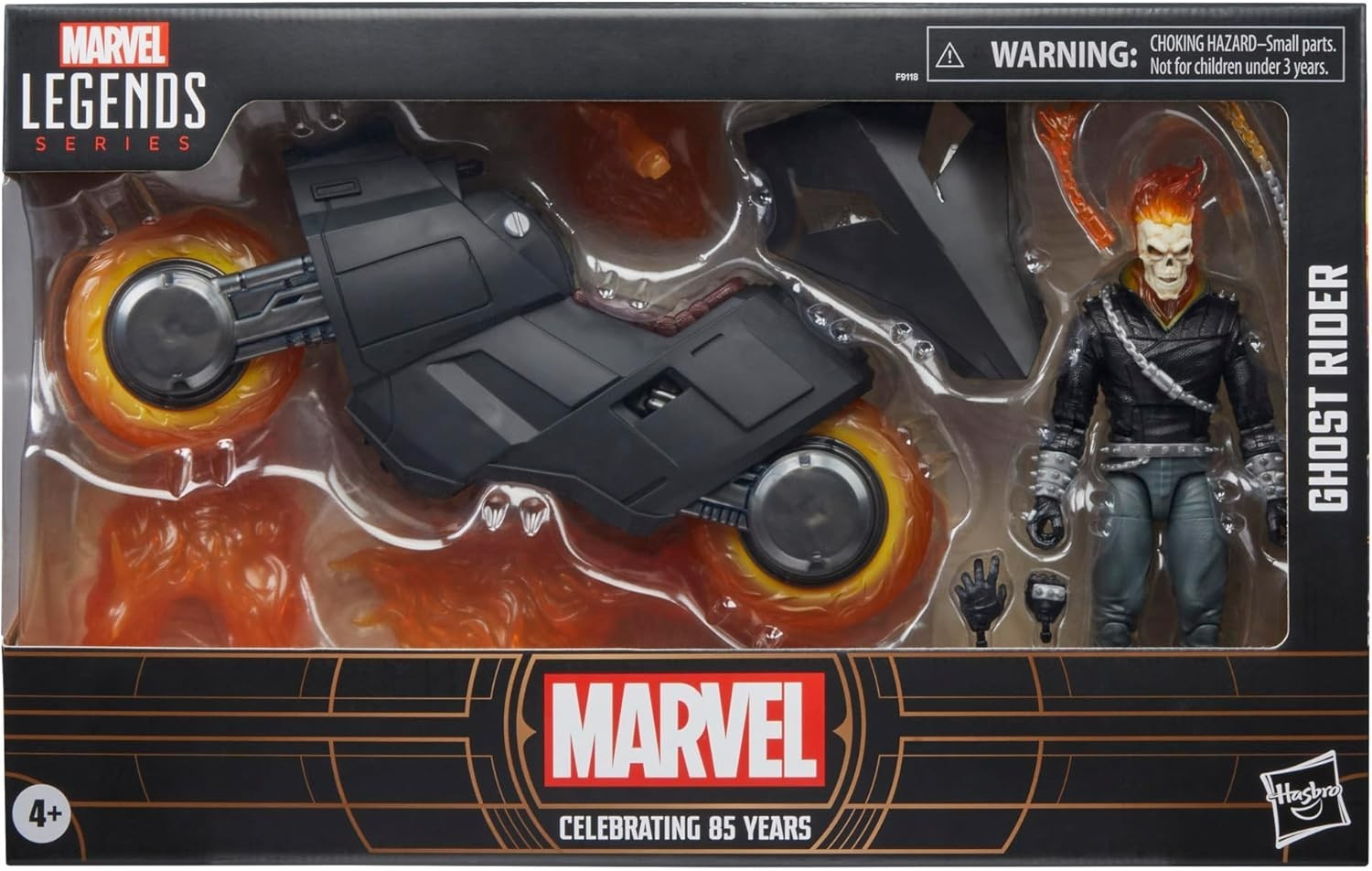 Marvel Legends Series GHOST RIDER w/BIKE SET 85TH ANNIVERSARY Action Figure (S) - Image 2