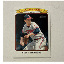 Topps Heritage 2023 Nolan Ryan California Angels 1974  Flashbacks BF-4