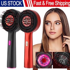 Electric Scalp Massage Comb Hair Growth, Red Light Therapy Brush Head Massager
