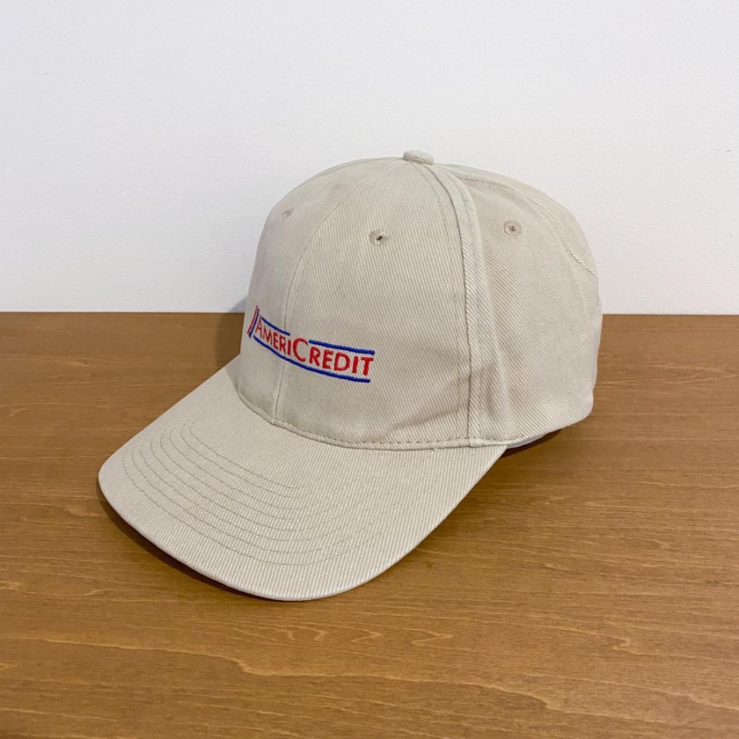 Ameri Cap Vintage Cap Beige Adjustable Head Circu… - image 2