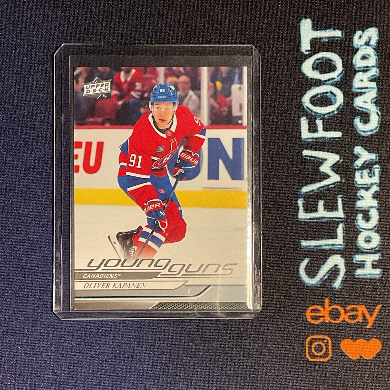 Oliver Kapanen 2024-25 Upper Deck Series 2 Young Guns #461 Rookie RC