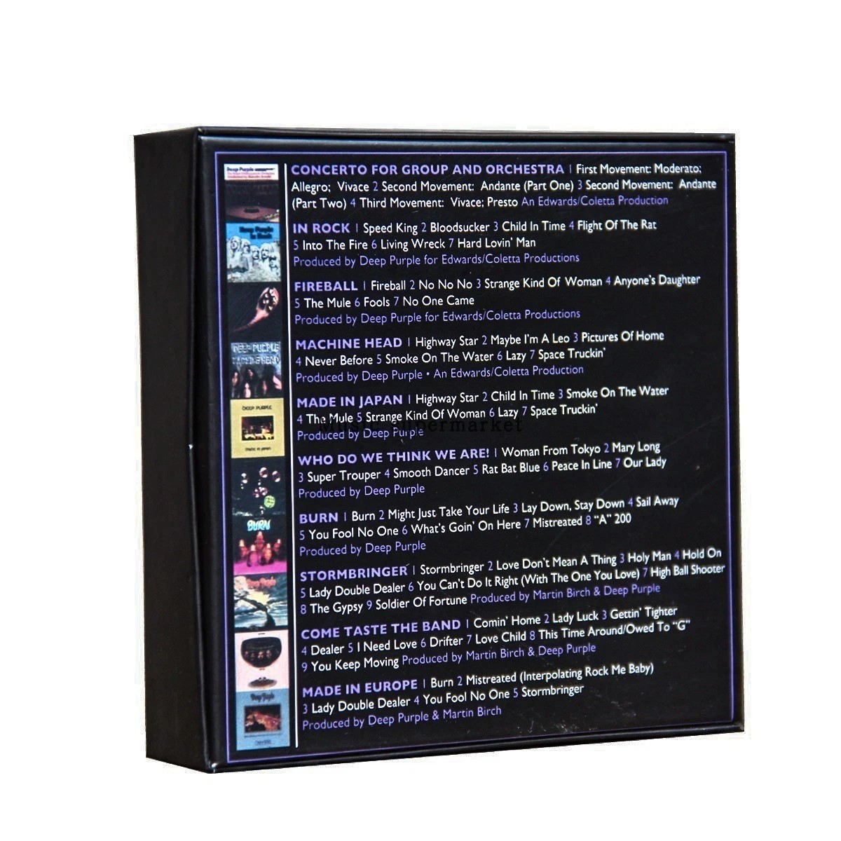 Deep Purple 1970-1976 Complete Album Box Set 10CD Collection | eBay