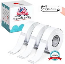 Cinta de etiquetas Phomemo Labels D30, recambio de etiquetas Print Master