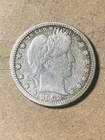 1908 D Barber Quarter - As Shown! (#1888)