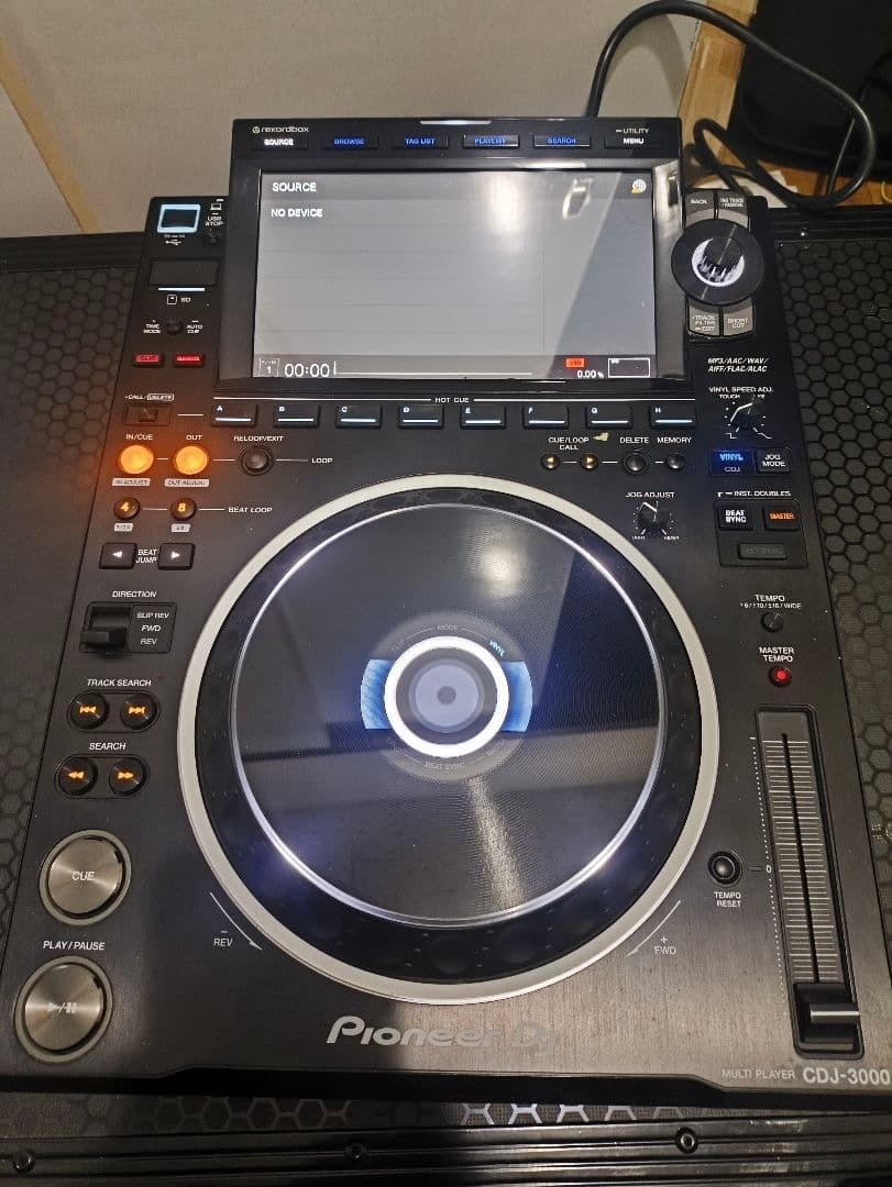 Pioneer DJ CDJ-3000 Professional DJ Multi Player Black Tested