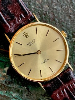 Rolex Cellini Men’s Watch 18k Solid Gold 31mm Wind Manual Ref. 3833