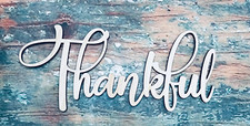 Thanksgiving, Thankful Sign
