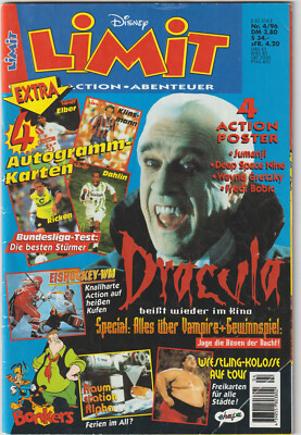   LIMIT #4/1996 Dracula ohne Beilage/Poster, Ehapa/Walt Disney COMICHEFT Z1-