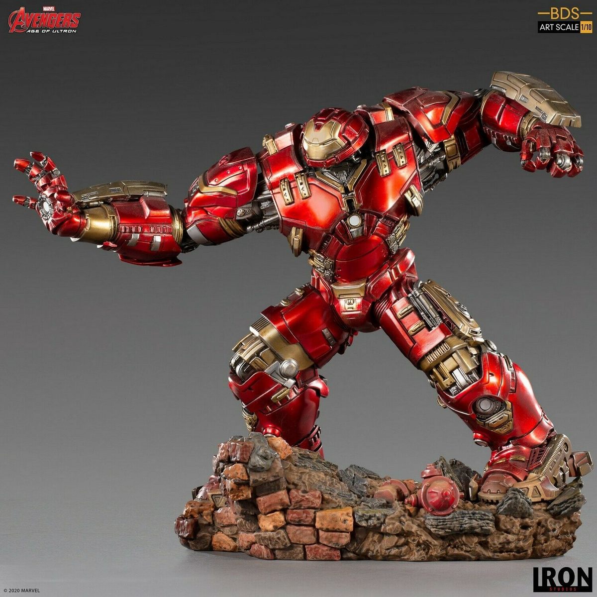Iron Studios 1/10 Avengers Age of Ultron Armor Hulkbuster Iron Man