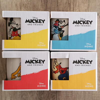 Merchandise   4 x Disney Mickey & Friends Tasse - Minnie | Goofy | Pluto   NEU