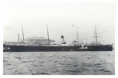 rp12421 - White Star Liner - Cufic, gebaut 1888 - Druck 6x4