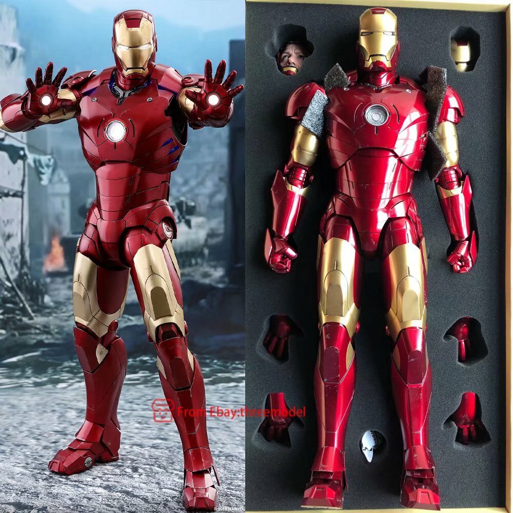 Hot Toys HT 1/4Scale QS012 Iron Man MARK3 MK3 DX Ver Action Figure