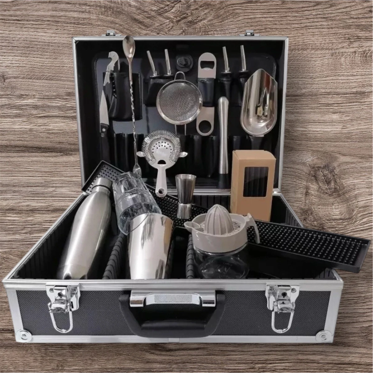 Kit Cocktail Professionale 6 Pezzi – Shaker, Jigger e Accessori Bar – Avilia Home