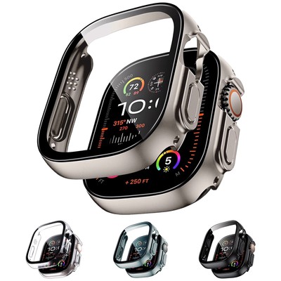 Case für Apple Watch Ultra Series 1 & 2 49mm Schutzhülle Full Cover Panzerfolie