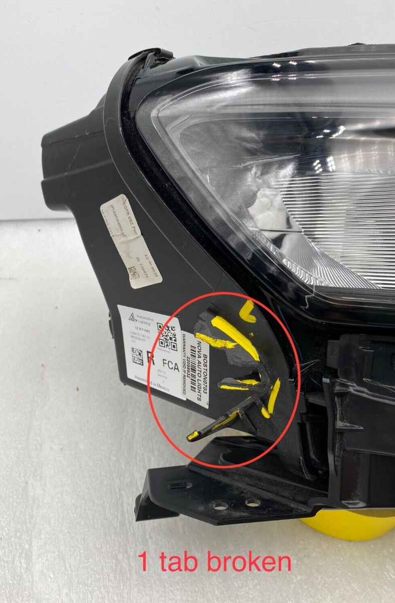 💥2021 2022 2023 Jeep Grand Cherokee Right LED Headlight Lamp OEM 💥2021 2022 2023 Jeep Grand Cherokee Right LED Headlight Lamp OEM
