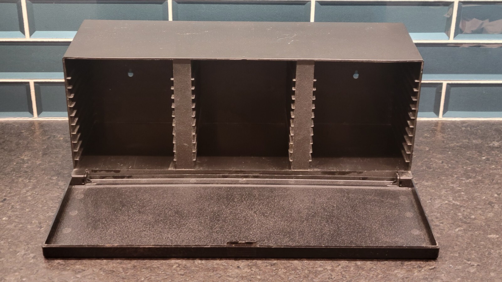 Laserline CD Storage 36 Disc Case Wall Mountable With Drop Down Door