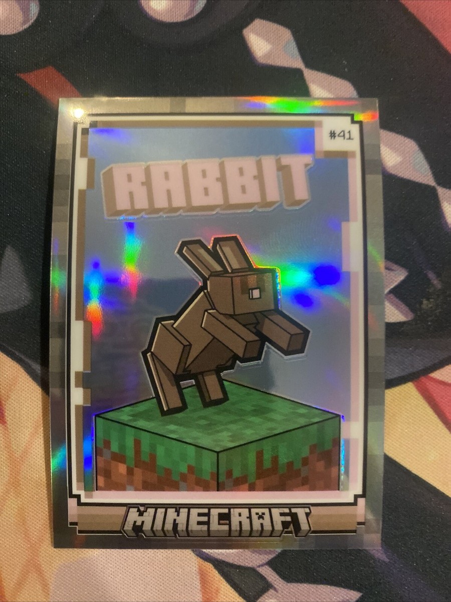 Minecraft #41 Rabbit #/149 Silver Foil Parallel Hard Foil Prizm