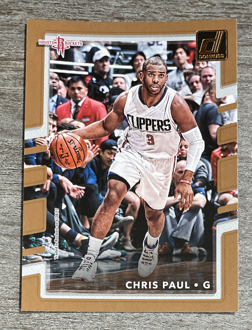 Chris Paul 2017-18 Donruss Rockets #52  *G323*