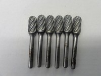 Used 1/2 Oval Shaped X 1/4 Shank Carbide Burrs 6 For $20.00 Used 1/2 Oval Shaped X 1/4 Shank Carbide Burrs 6 For $20.00