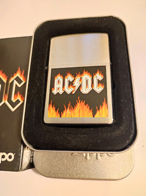 Zippo 24277 ACDC Lighter Case - No Inside Guts Insert | eBay