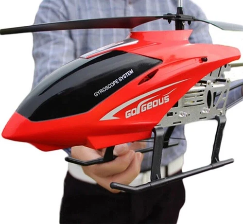 Large RC Helicopter with Remote Control – 3.5CH 80cm Outdoor Aircraft Toy