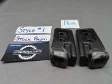 1990-2005 MAZDA MIATA FRONT HARD SOFT TOP LATCH STRIKER PLATE PAIR- STYLE #1