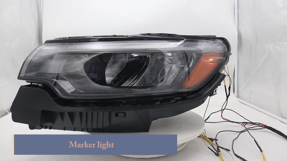 LED Reflector Headlight w/o LED DRL Driver Side For 2022-2024 Jeep LED Reflector Headlight w/o LED DRL Driver Side For 2022-2024 Jeep
