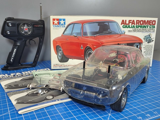 Tamiya Rc 58307 Alfa Romeo Giulia Sprint Gta M 04m 2wd Rhd 1 10 For Sale Online Ebay