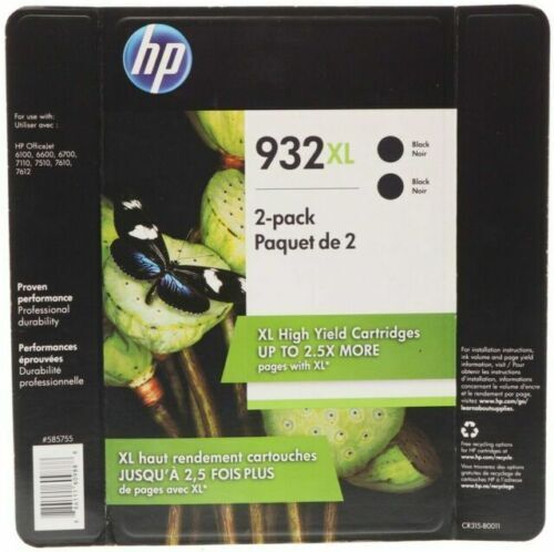 Cartucce Compatibili Xl Per Hp A Getto D'inchiostro Cartucce Inchiostro 932XL 933XL - Set 4 Pezzi Per HP Officejet 6100, 6600, 6700, 7100, 7610 Cartucce Hp 912 XL - Foto 14
