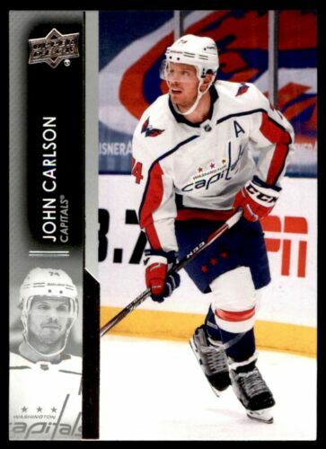 2021-22 Upper Deck #188 John Carlson CAPITALS *4640