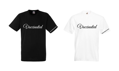 Geimpftes TShirt T-Shirt Impfung Virus Pandemie Oberteil viele Farben