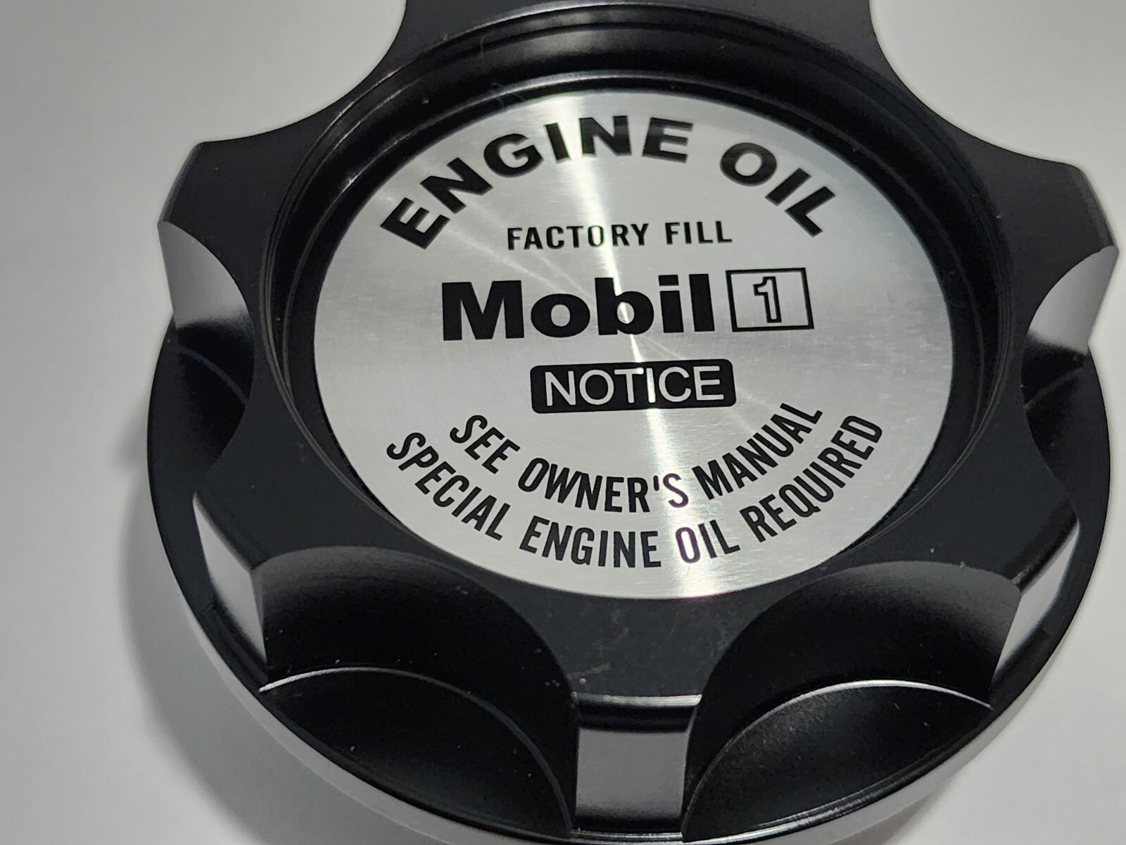 BLACK OIL CAP MOBIL 1 FOR RAV4 4RUNNER HIGHLANDER LAND CRUISER CAMRY JDM