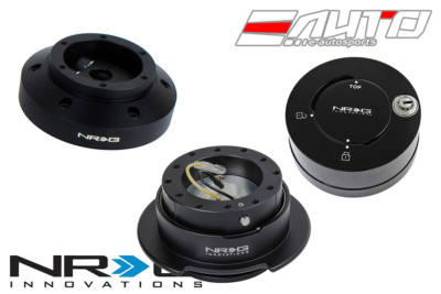 NRG Steering Wheel Hub + Black Gen2.5 Quick Release BK Evo VII VIII IX + Lock LB