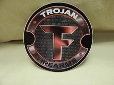 TROJAN FIREARMS TACTICAL GEAR HUNTING RIFLE GUN STICKER DECAL