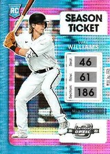 Luke Williams 2022 Panini Chronicles #20 Contenders Optic Pink Pulsar Marlins