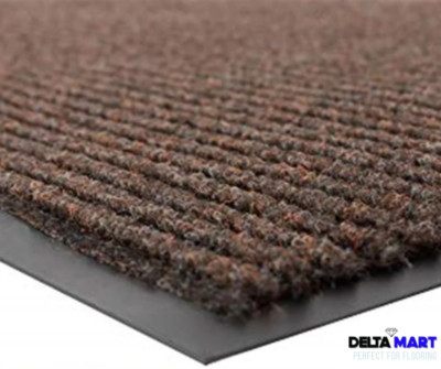 Rippenschaber Nadelstanzer Polyester Teppich Matte mit PVC Rückseite - Eingang & Tür