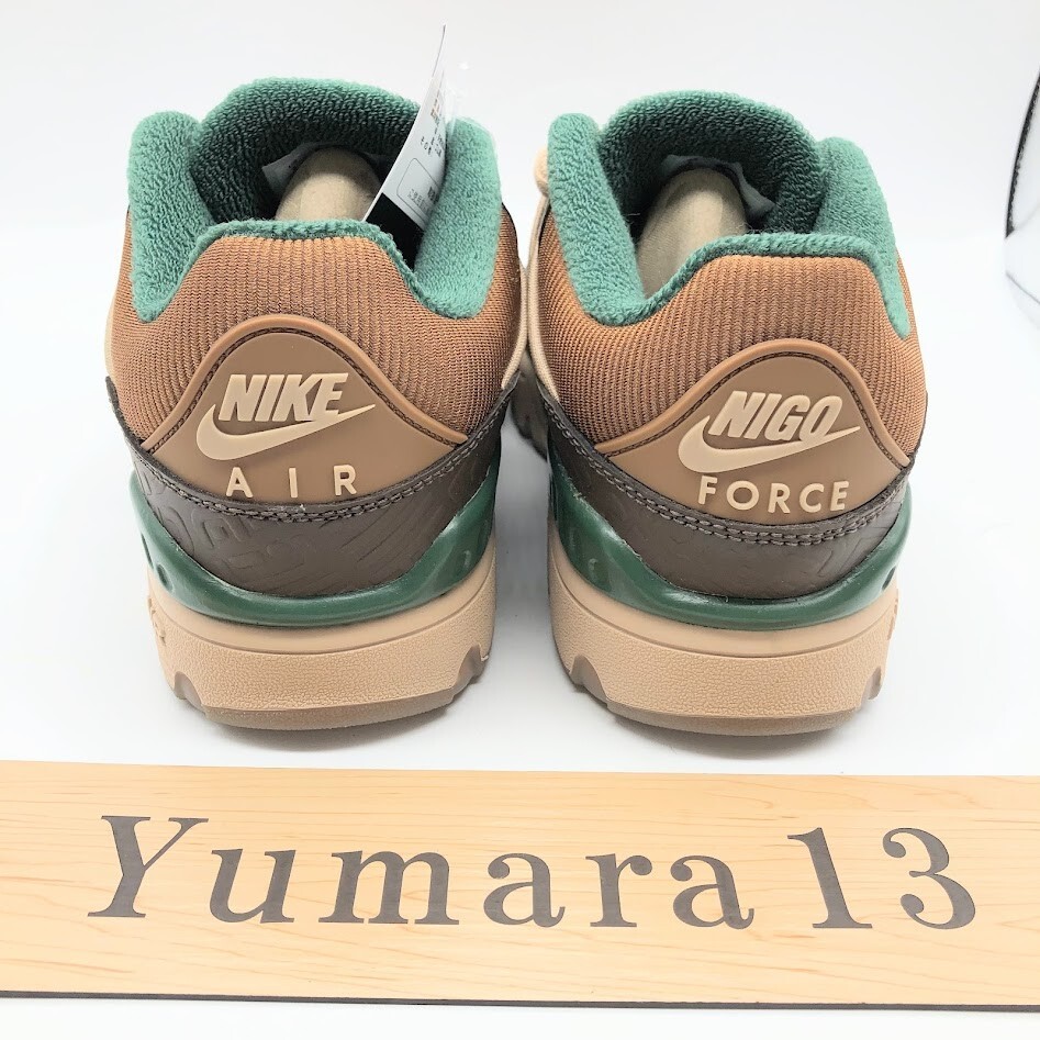 knmen149-0050 NIGO×AIR FORCE 3LOW SP NIGO® × Nike Air Force 3 Low SP Baroque Brown Pecan HQ0260
