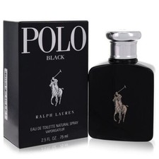 Polo Black Cologne By Ralph Lauren Eau De Toilette Spray 2.5oz/75ml For Men
