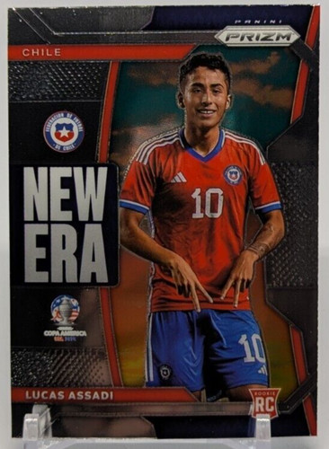 â½2024 Panini Prizm CONMEBOL Copa America - New Era #34 Lucas Assadi Chileâ½